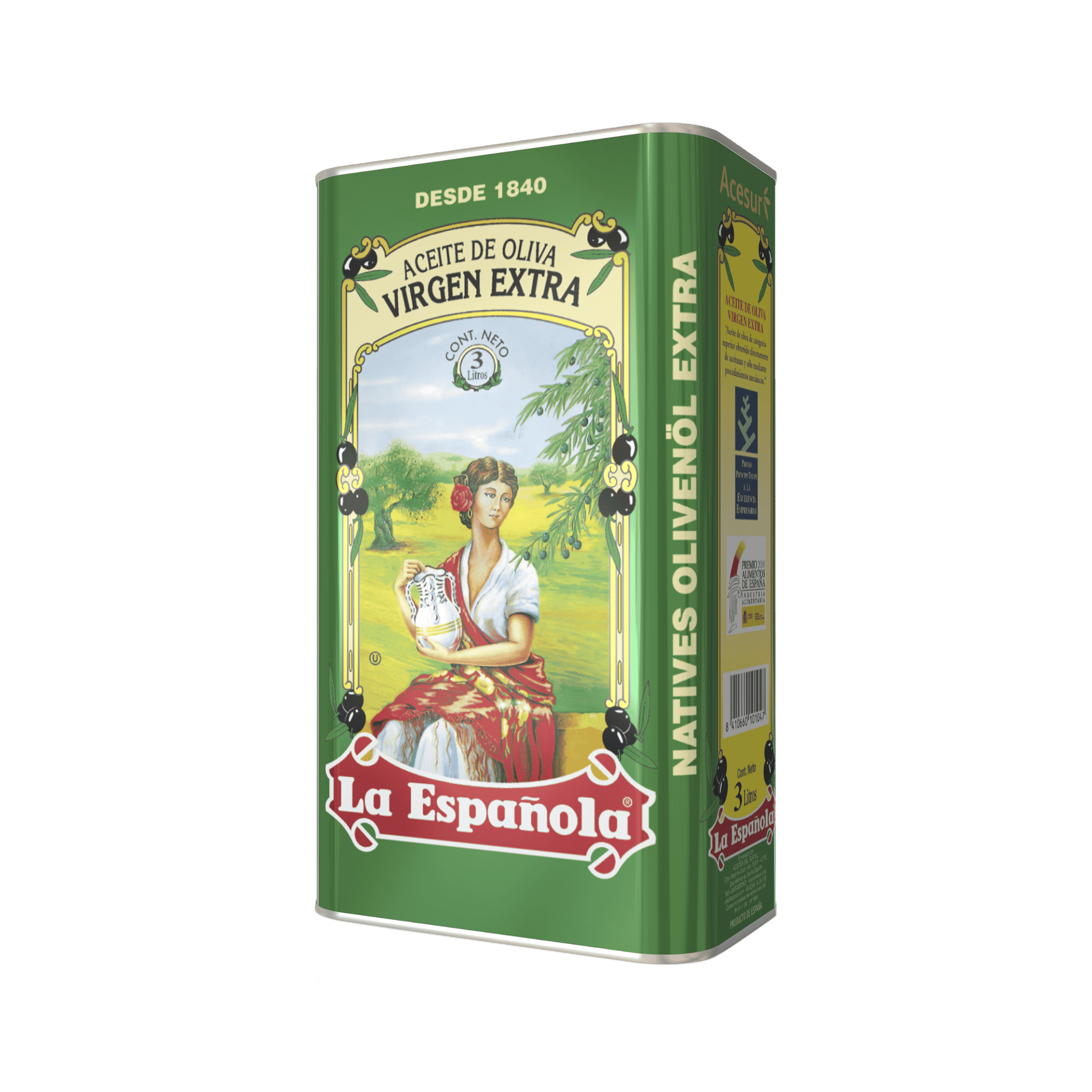 Oferta 3+1 AOVE Lata 3L — 12 litros