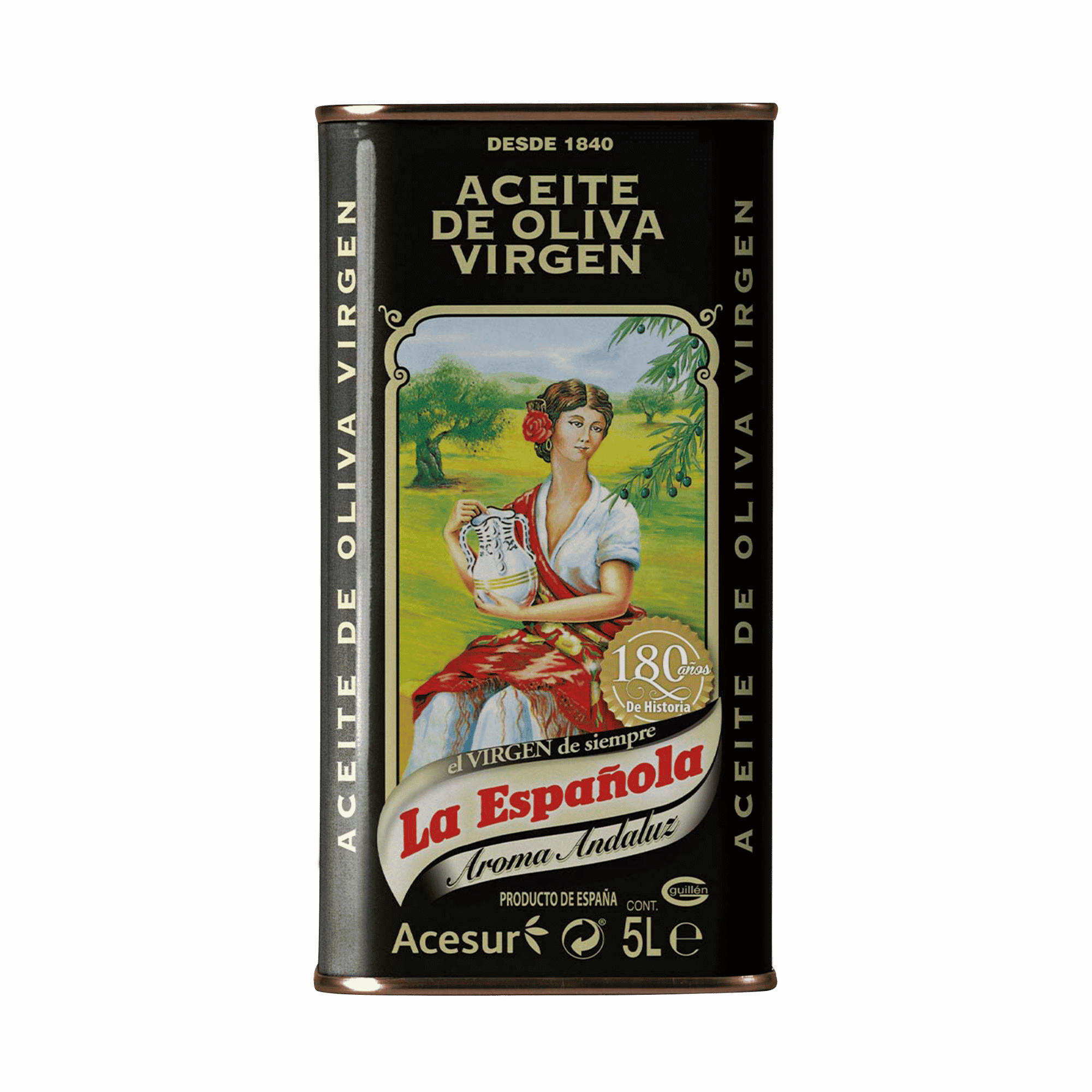 Aceite de Oliva Virgen Aroma Andaluz — Lata 5L