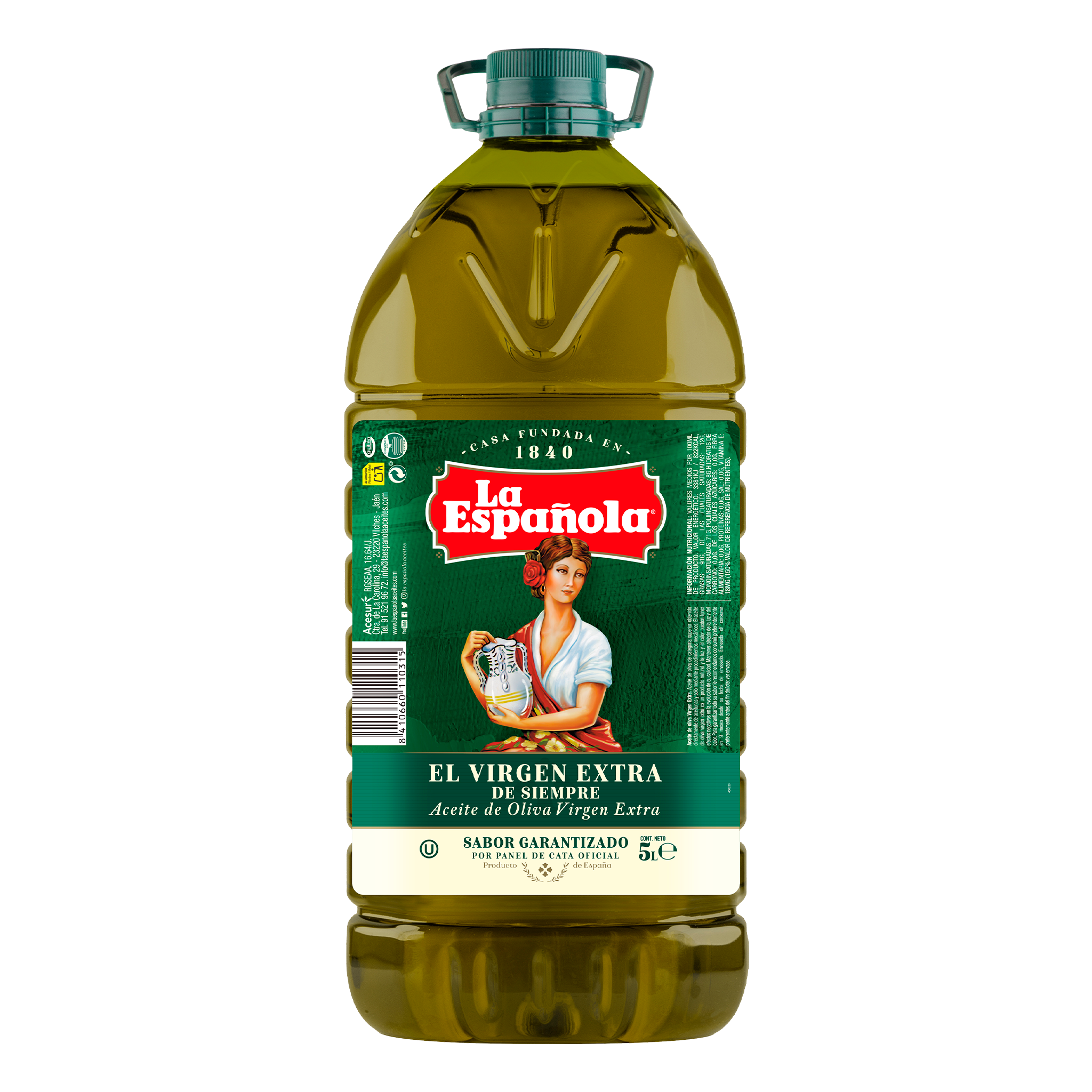 Aceite de Oliva Virgen Extra La Española — Garrafa 5L